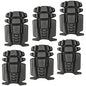 Knee Pad Insert for Work Pants, Uniforms, and Tactical Pants, Breathable Knee Pad Inserts for Gardening, Construction, Flooring, Cleaning, and Garage, 9.3''×6.5''×1'', Black, 3 Pairs - size: 3 pairs 9.3''×6.5''×1''