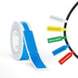NIIMBOT Thermal Transfer Cable Label 0.49" x 4.29", for N1(B18) Label Maker - color: 0.49''×4.29''-blue Cable