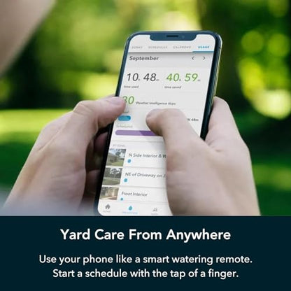 Rachio 3: 8 Zone Smart Sprinkler Controller (Simple Automated Scheduling + Local Weather Intelligence. Save Water w/ Rain, Freeze & Wind Skip), App Enabled, Works w/ Alexa, Fast & Easy Install - size: 8 Zone (3rd Generation)