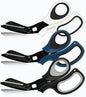 MEUUT All Purpose Scissors 8 Inch 3 Pack utility scissor for Heavy Duty Use - color: Black+navy+white