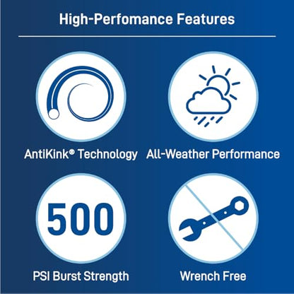 Orbit Pro POLYFUSION Heavy Duty Water Hose (100-Foot x 5/8-Inch) - size: 100 Ft, style: Pro Polyfusion