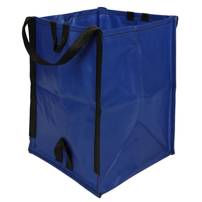 DURASACK Heavy Duty Home and Yard Bags, Blue - color: Blue