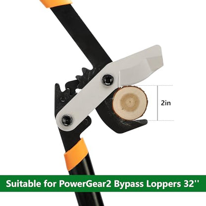 Adnee 3 Pcs SK5 Steel Lopper Replacement Blade-Bypass Lopper Blade for Tree Trimming-Replacement Blades Garden Tools Fit for PowerGear2 - color: 3 Pcs-silver