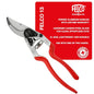 Felco F-13 Pruning Shears – 10.6" Garden Clippers with Dual-Hand Use & 30mm Cut | Hand Pruners for Gardening | Garden Tool Cutter with Bypass & Anvil Blades, Forged Aluminum Handle, Large Hand Fit - size: F13 X-Large Ergo