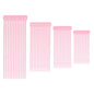 M METERXITY 48-Pack Adjustable Plant Ties, 4.7/5.9/6.7/8.2 Inch Silicone Flexible Multi-Function Garden Twist Tie for Crafts/Gift Wrapping/Gardening Plants, Reusable Support Twine [Pink] - color: Pink