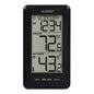 La Crosse Technology 308-43647-INT Digital Black Wireless Thermometer with Indoor Humidity, LCD - color: Black