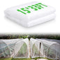 15 x 33 ft Garden Mesh Netting Insect Mosquito Net, White, 1 Pcs - size: 15 x 33 ft