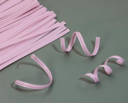 ONLYKXY 80pcs plastic Twist Ties Plant Ties Reusable Bread Twist Ties cake pop ties Cable Ties Candy Ties for Bags 4 Inch (Pink) - color: Pink