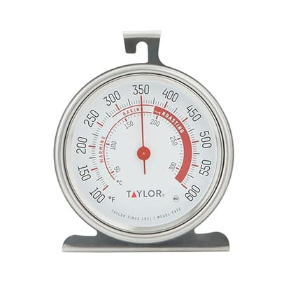 Taylor Precision Products Large Dial Thermometer, Silver - size: Pack of 1