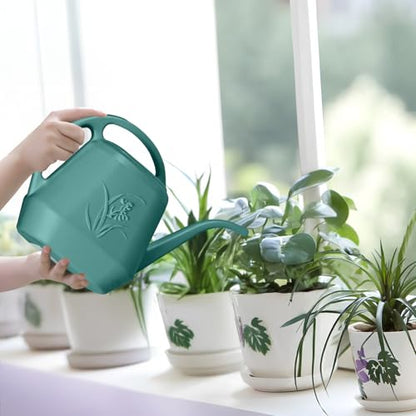 Plastic Watering Can - 1/2 Gallon - Green - color: Green