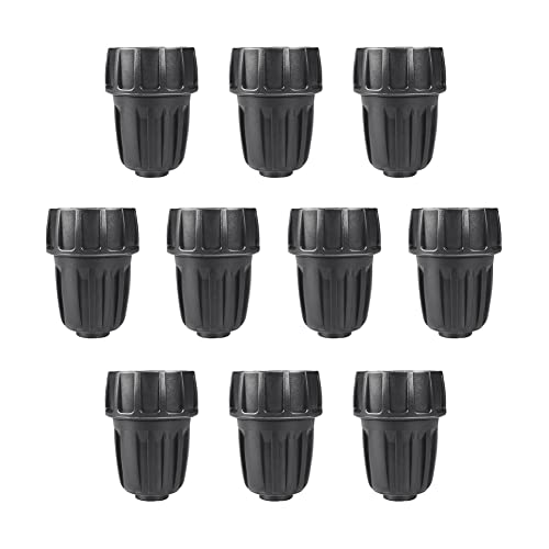 10 Pack 1/2 Inch Drip Irrigation Tubing to Faucet/Garden Hose Adapter - size: 10 Pack