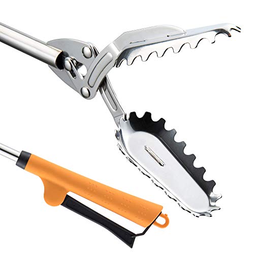 FTH Stainless Steel Grabber Reacher Pickup Tool Heavy Duty Trash Picker 40" - color: 40 Inch
