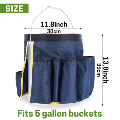 Bucket Tool Organizer, 5 Gallon Garden Tool Bucket Organizer