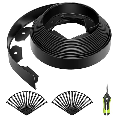 VIVOSUN Landscape Edging Kit 33ft Long 2in High