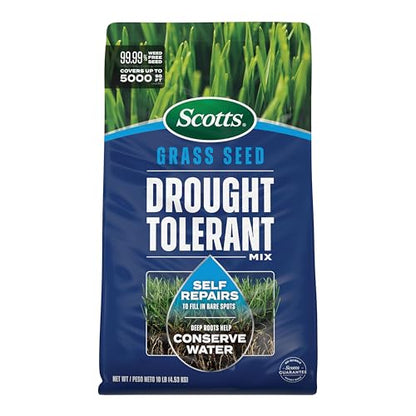 Scotts Grass Seed Drought Tolerant Mix, 10 lbs. - size: 10 lb.