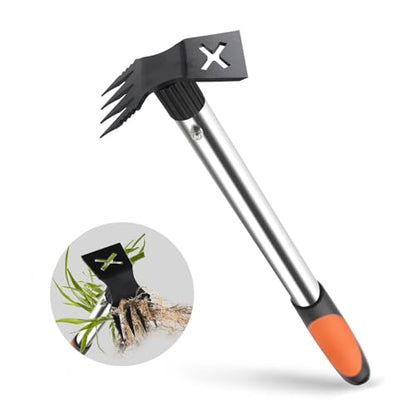 Upgraded Weed Puller, 17" Portable Garden Weed Pulling Tool - size: Small