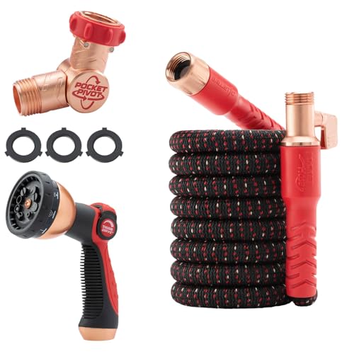 Pocket Hose Ballistic 25 FT Expandable Garden Hose, No-Kink, As Seen on TV - size: 25 FT
