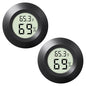 2-Pack Mini Hygrometer Indoor Humidity Meter Digital Thermometer - color: 2 Pcs