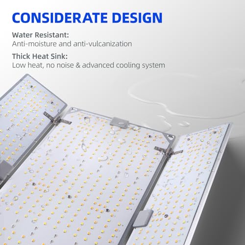 Barrina 4x4 Grow Light Panel, Full Spectrum, Dimmable, 200W, 1 Pack