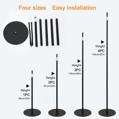 FECiDA High Output 76" Tall Floor Grow Light for Indoor Plants, Bonsai Tree - size: FloorLamp-2Head-50W-Timer