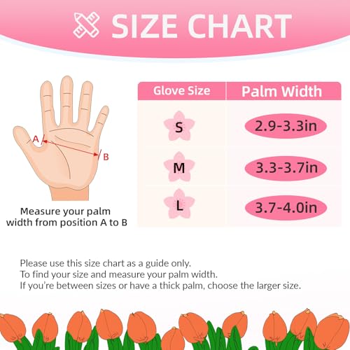 Cute Garden Gloves for Women Gift,Heavy Duty Gardening Gloves - color: Blue
