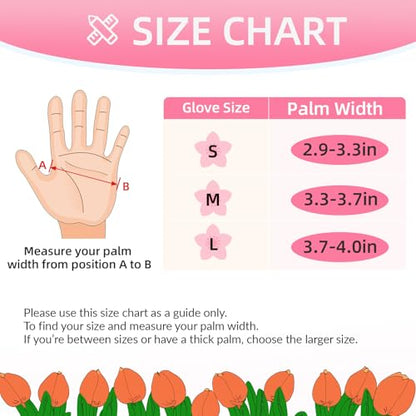 Cute Garden Gloves for Women Gift,Heavy Duty Gardening Gloves - color: Blue