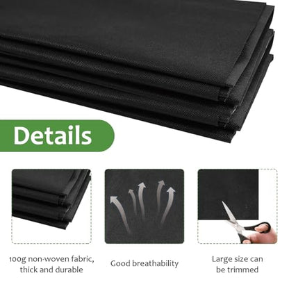2Pcs 63X82 Inch Raised Garden Bed Liner, Non Woven Fabric Planter Box Liner - size: 63" x 83"-2pcs
