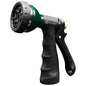 AUTOMAN Garden Hose Nozzle, Metal Water Spray Nozzle - color: Black