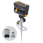 Melnor MiniMax Spike Sprinkler, 4000 Sq Ft: 360°, Flow, Width, Range Adjust - style: QuickConnect Set