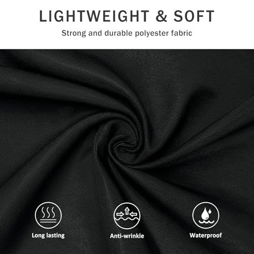 BOHARERS Kitchen Cooking Apron Unisex Adjustable chef apron with 3 pockets, 2 Pack Black - color: 02 Pack Long Black