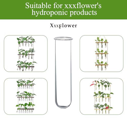 XXXFLOWER Glass Propagation Stations Accessories 4 Tube Vases - size: Size B