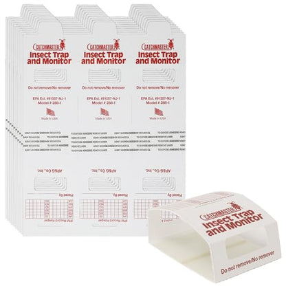 Catchmaster Spider & Insect Glue Traps, 30 Sticky Traps Indoor for Home - size: 30 Traps