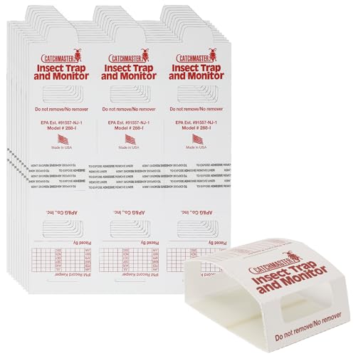 Catchmaster Spider & Insect Glue Traps, 30 Sticky Traps Indoor for Home - size: 30 Traps