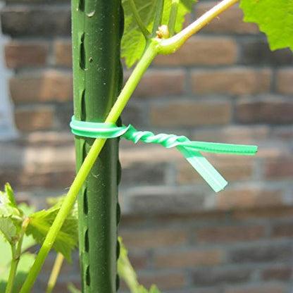 Gardzen 300 Pack 12" Twist Ties Reusable Coated Wire Plant Ties - size: 12 Inch