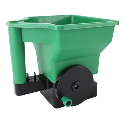 3L Manual Handheld Spreader,Ergonomic Lawn Garden Fertilizer Spreader for Seeds, Salt, Granules Lightweight, Labor Saving Design for Even Distribution