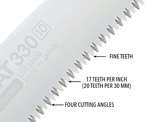 Silky ZUBAT Professional Curved Hand Saw 330mm Fine Teeth (278-33)