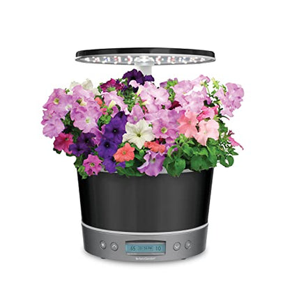 AeroGarden Harvest Elite 360, Platinum Stainless - color: Platinum