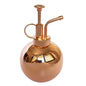 Stainless Steel Plant Sprayer, Small Watering Can Plant Misting Bottle, Modern Gardening Tools for Indoor Potted Plants Watering and Misting - color: 17oz/ Rose Gold