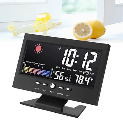 Weather Station with Color Display, Temp Humidity Clock