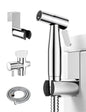 BRITULIF Bidet Sprayer for Toilet, Adjustable Pressure, Polished Chrome - color: Chrome, size: 1 SET - Cold