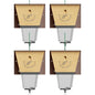 Ultimate Pro Outdoor Carpenter Bee Trap by Best Bee Brothers, Brown 4-Pack - color: Brown, size: 4 Pack