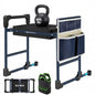 Garden Kneeler and Seat, Heavy Duty Foldable w/Soft Kneeling Pad
