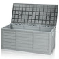VINGLI 75 Gallon Collapsible Outdoor Storage Box, Grey - color: Grey