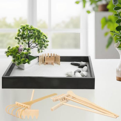 24 PCS Mini Zen Garden Rake Tools, Zen Garden Accessories