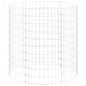 Galvanized Steel Garden Composter 39.4x39.4 Inches, Rustproof Mesh Compost Bin for Leaves and Grass Clippings, Outdoor Composter with Open Grid Design for Air Circulation - size: 39.4" x 39.4"