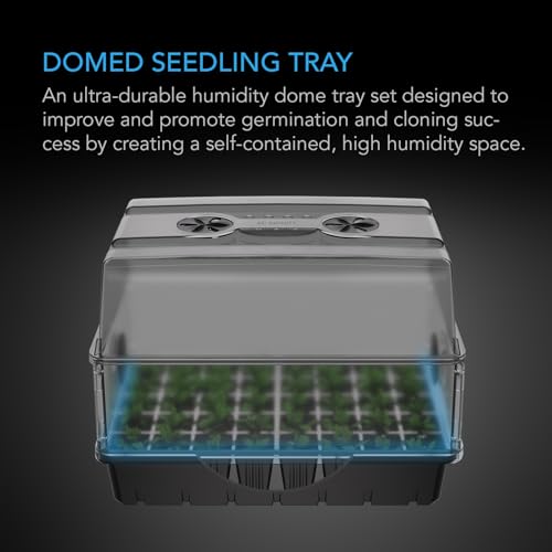 AC Infinity Humidity Dome, Heavy-Duty Germination Kit - size: Dome Kit