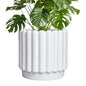 Ceramicfor Ceramic Plant Pot, 9.6 Inch, White - color: Matte White, size: 9.6 Inch