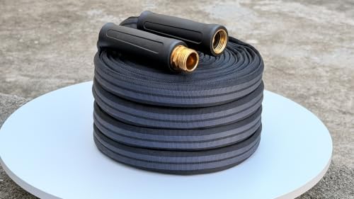 Garden Hose 25FT, Lightweight Non-Expanding Flexible Water Hose - color: Gray, size: 25FT