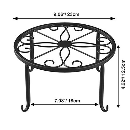 Lewondr 3 Pack Potted Plant Stand