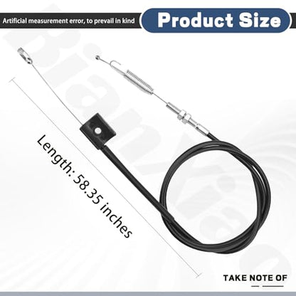 Turf Seeder Rake Cable Assembly C10053 100053 for Classen TSS-20 TRS-20